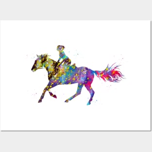 Horse Riding Posters and Art